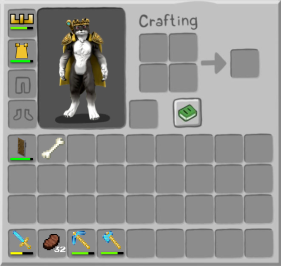 Ink's Minecraft inventory V1