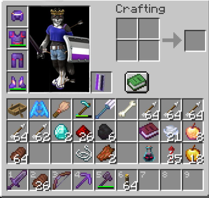 Ink's Minecraft inventory V2
