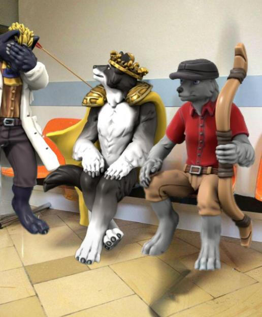 Jeremy was practicing archery...it didn't go well.