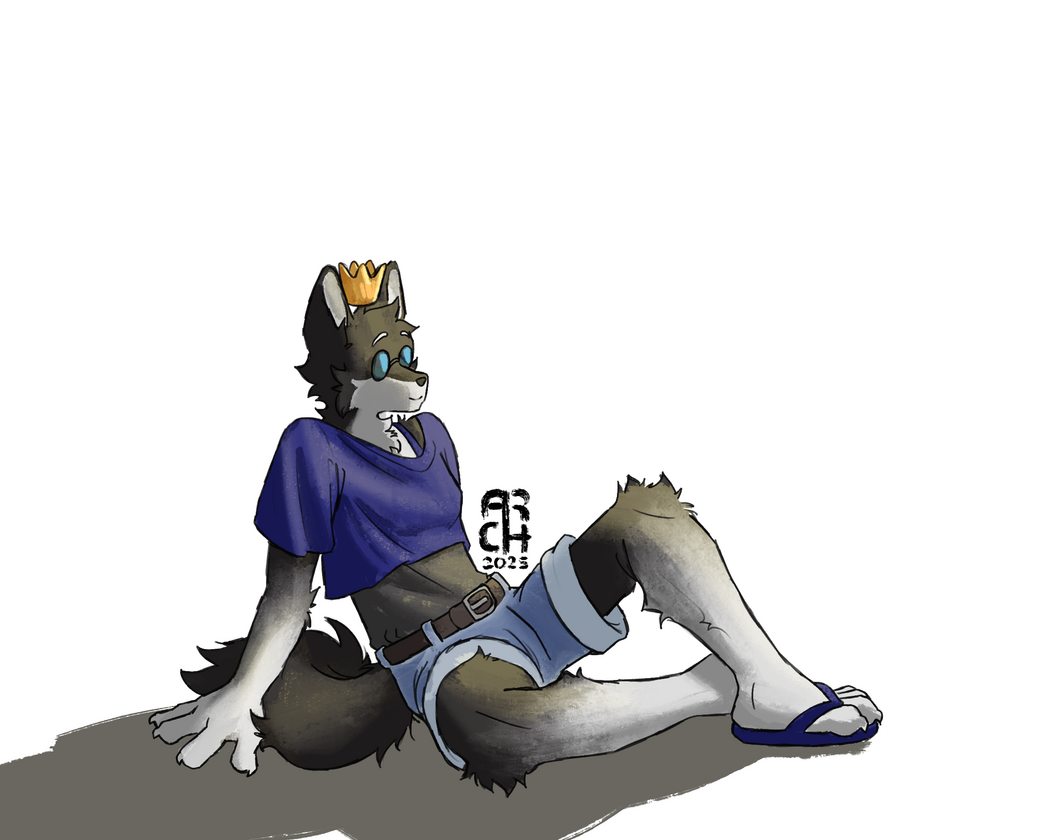 Summer Ink Drawing by Archie