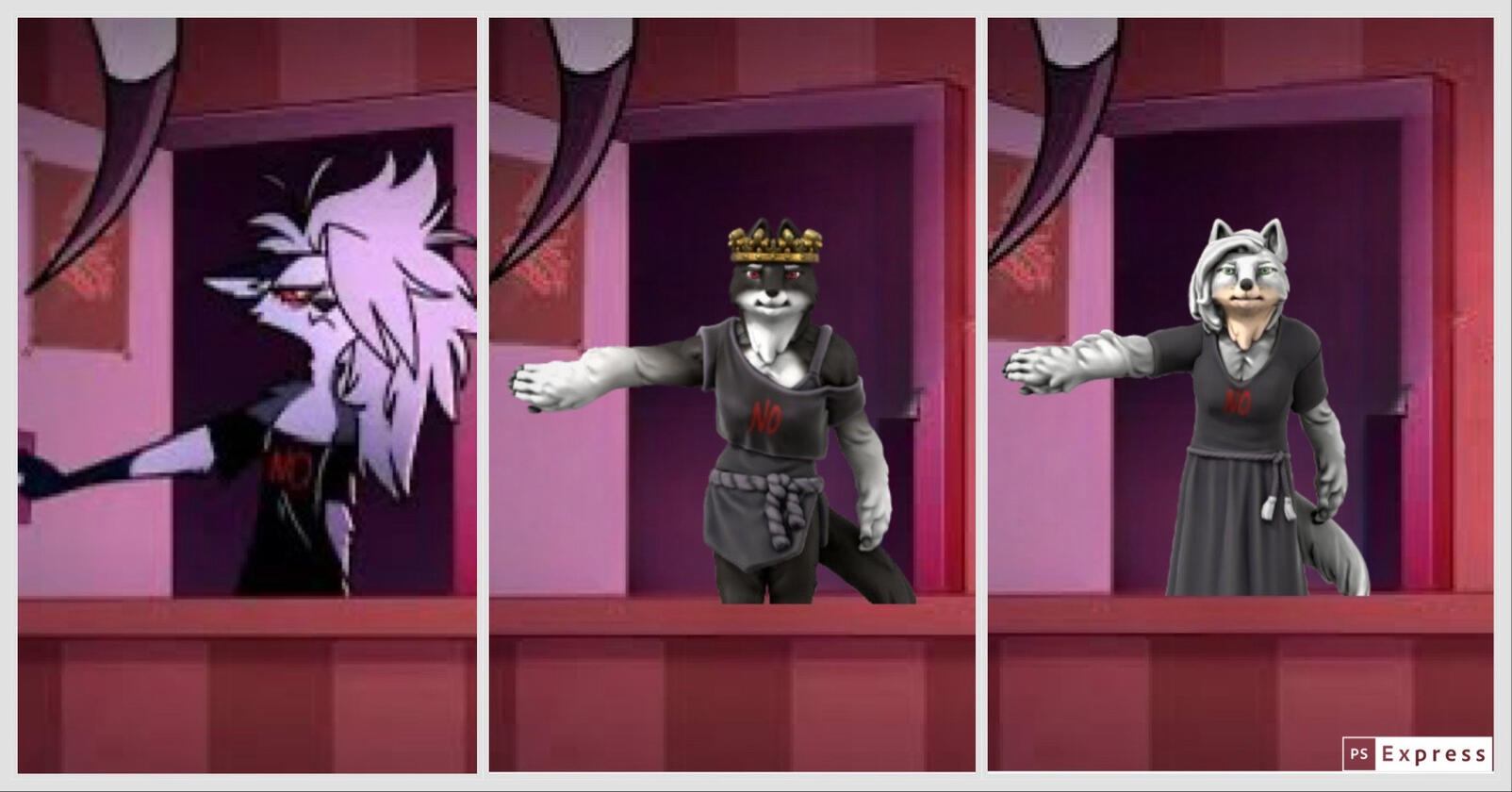 NO! featuring Loona and Luna