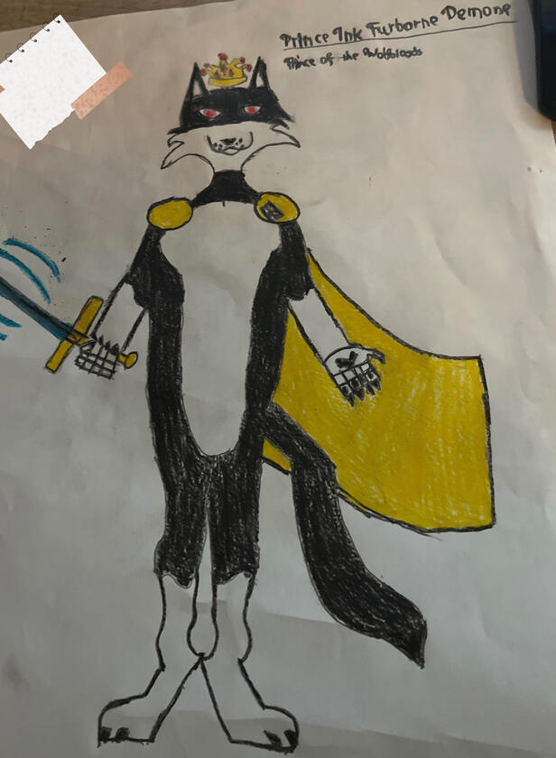 A really old (and bad) drawing that I did.